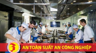 Huấn luyện an toàn trong nấu, chế biến suất ăn công nghiệp - thuộc Nhóm 3