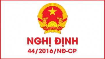 Nghị định 44/2016/NĐ-CP của Chính Phủ huấn luyện an toàn lao động vệ sinh lao động