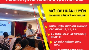 Mở lớp an toàn, vệ sinh lao động trong tháng 10 được ưu đãi gì?