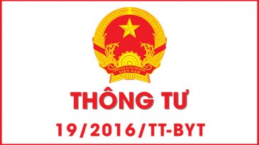 Thông tư 19/2016/TT-BYT - Hướng dẫn quản lý vệ sinh lao động và sức khỏe người lao động