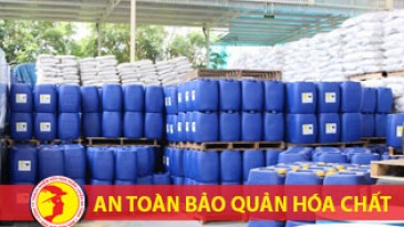 Yêu cầu về an toàn trong bảo quản hóa chất nguy hiểm